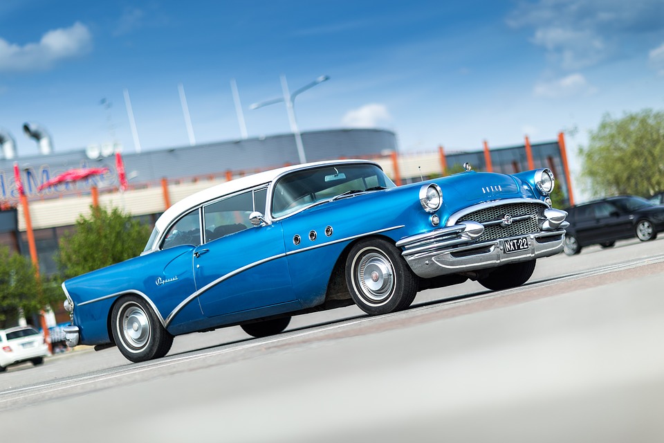 a classic car