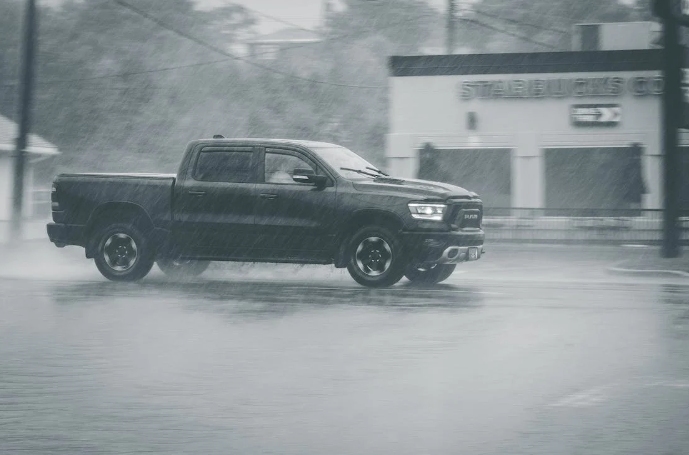 driving rain